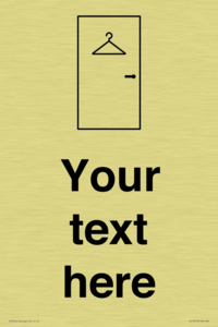 Custom information: Changing room